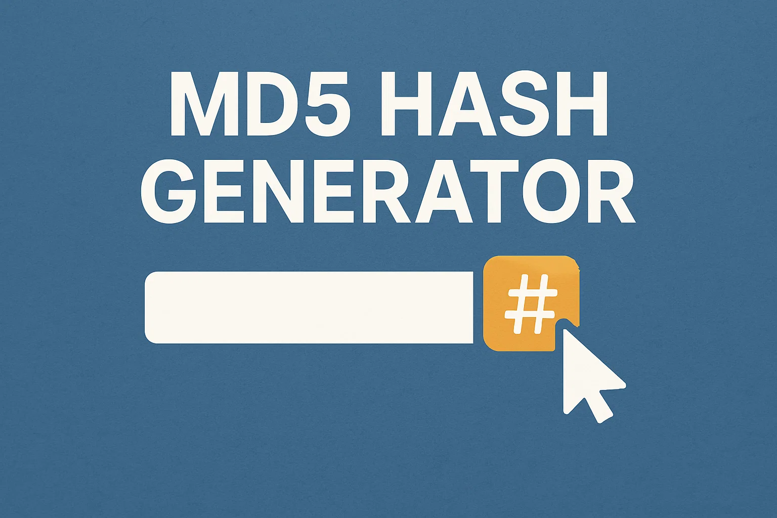 MD5 Hash Generator