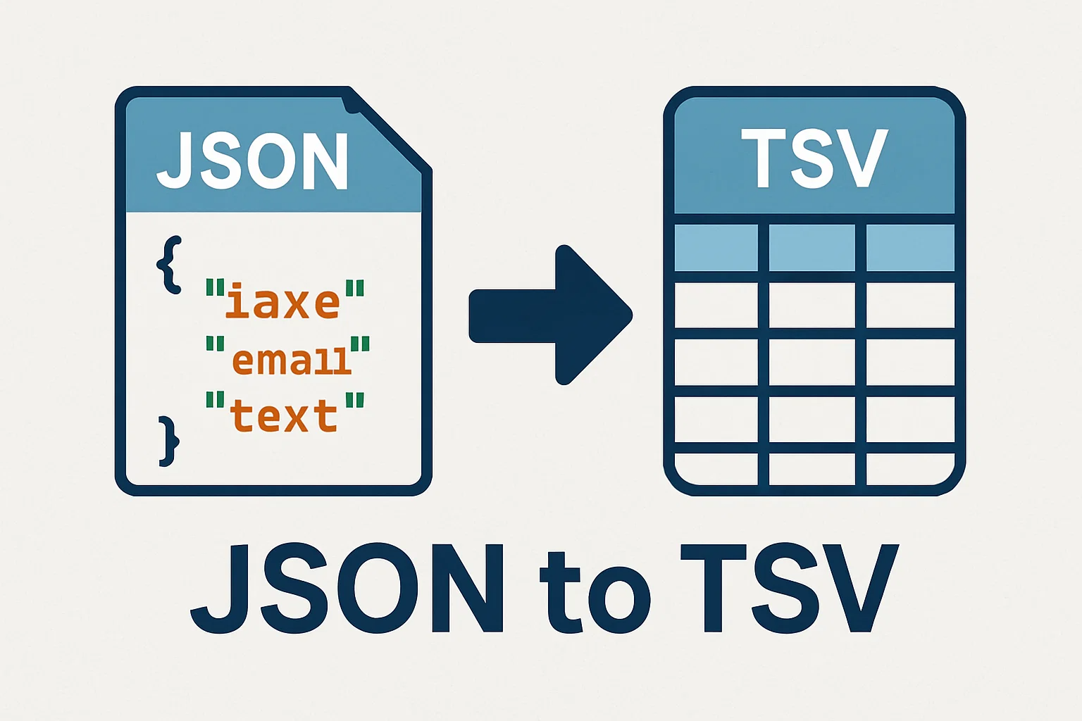 JSON to TSV