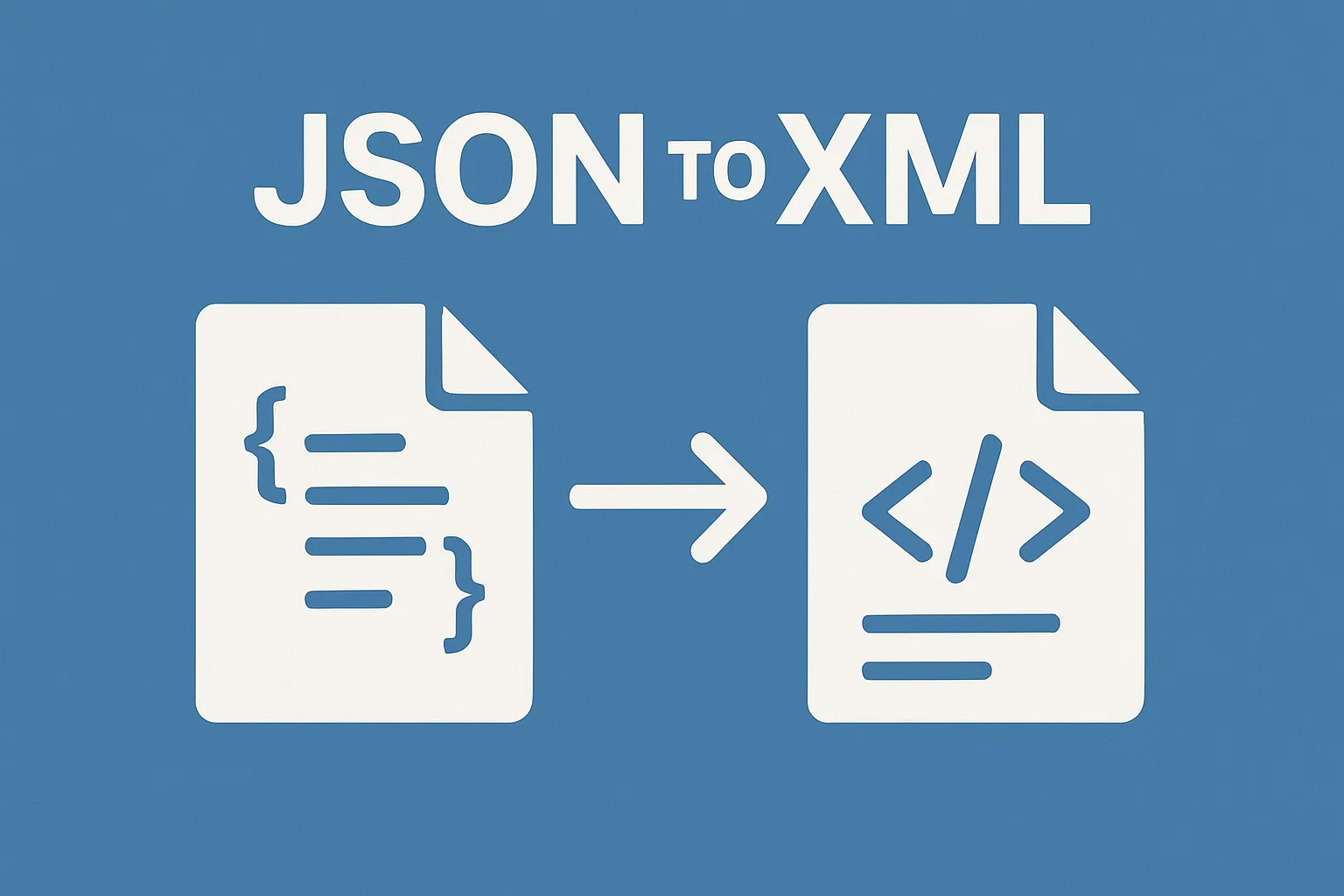 JSON to XML