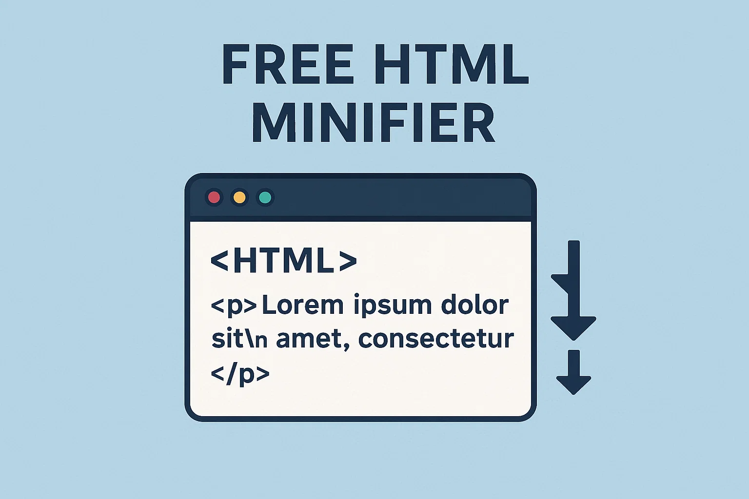 Free HTML Minifier