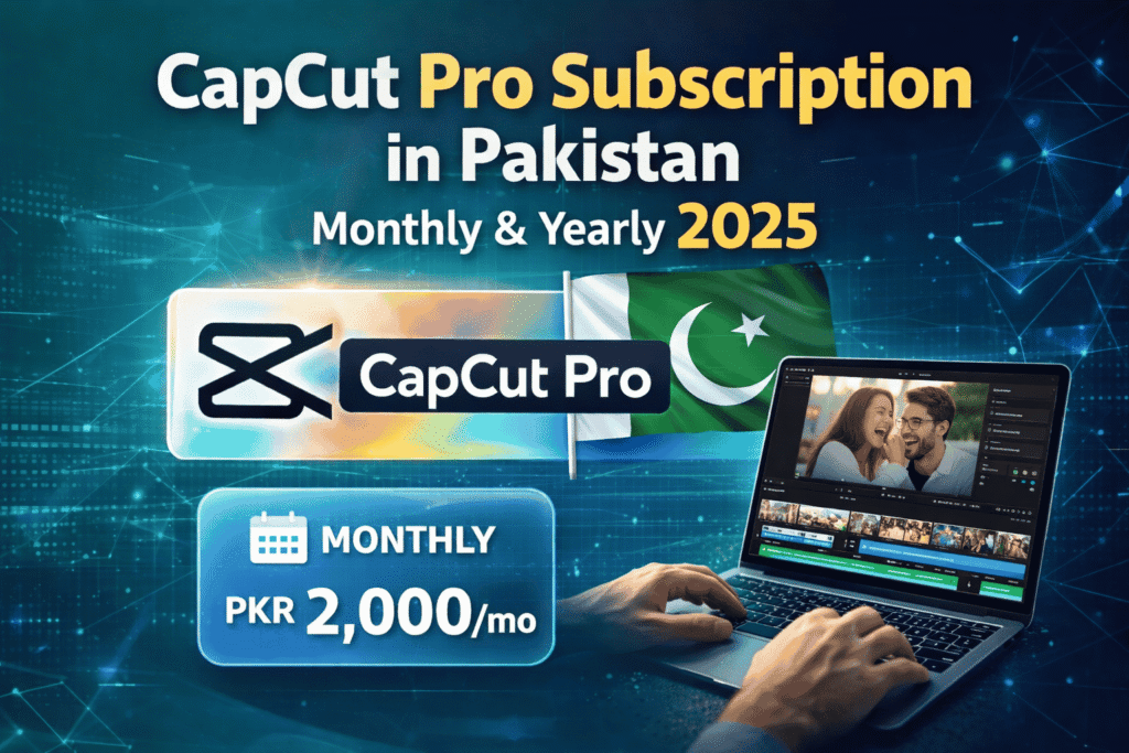 CapCut Pro Subscription in Pakistan