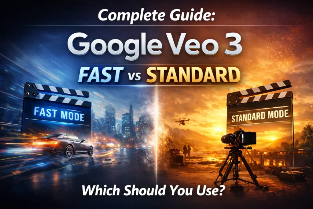 Google Veo 3 Fast vs Standard